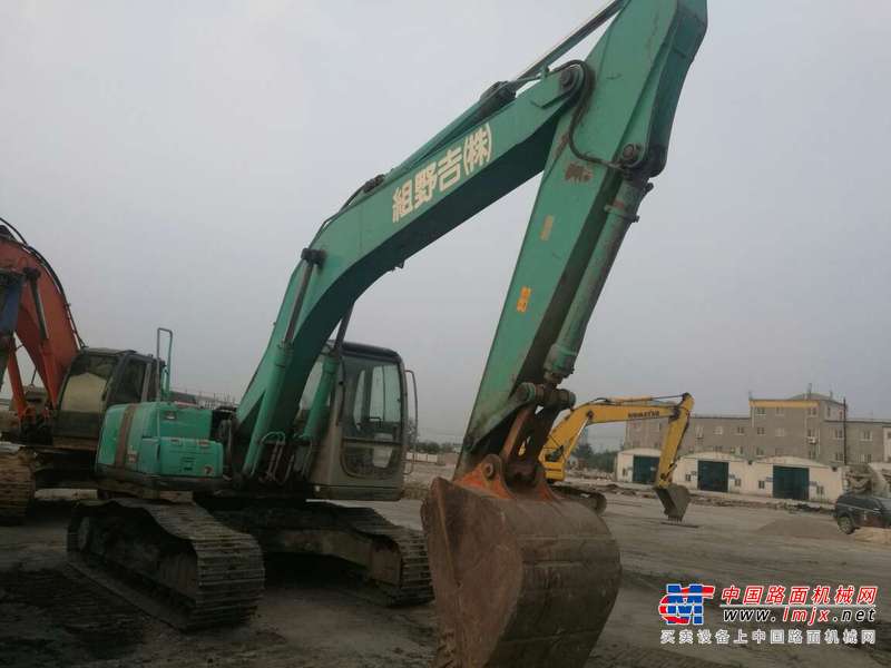 山东出售转让二手9857小时2007年神钢SK210LC挖掘机