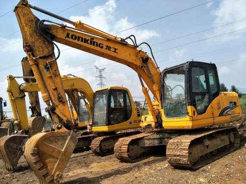 云南出售转让二手4859小时2013年龙工LG6150挖掘机