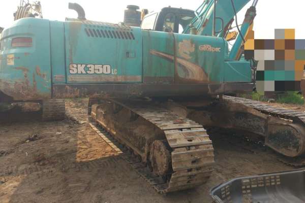 陕西出售转让二手7328小时2011年神钢SK350LC挖掘机