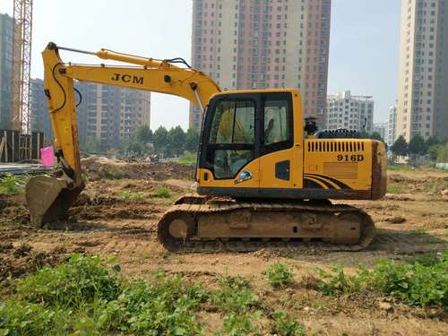 山东出售转让二手3500小时2014年山重建机JCM916D挖掘机