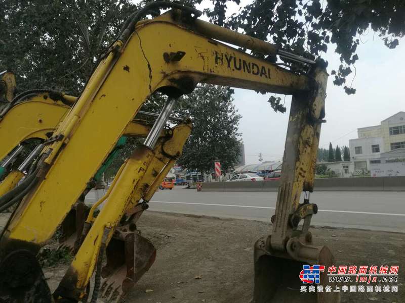 山东出售转让二手9172小时2009年现代R55挖掘机