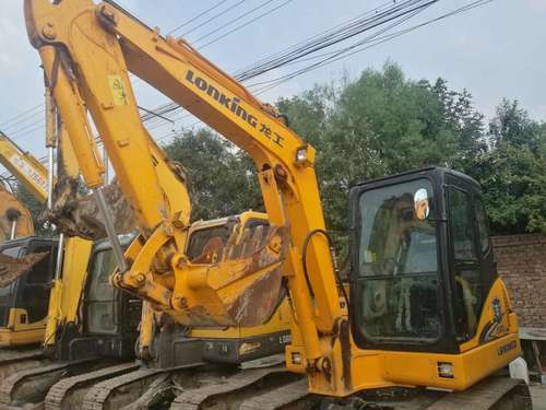 山东出售转让二手336小时2016年龙工LG6060挖掘机
