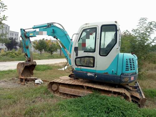 陕西出售转让二手6100小时2010年山河智能SWE70N9挖掘机