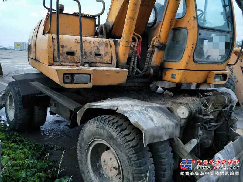 山西出售转让二手12000小时2007年现代轮挖R210W挖掘机