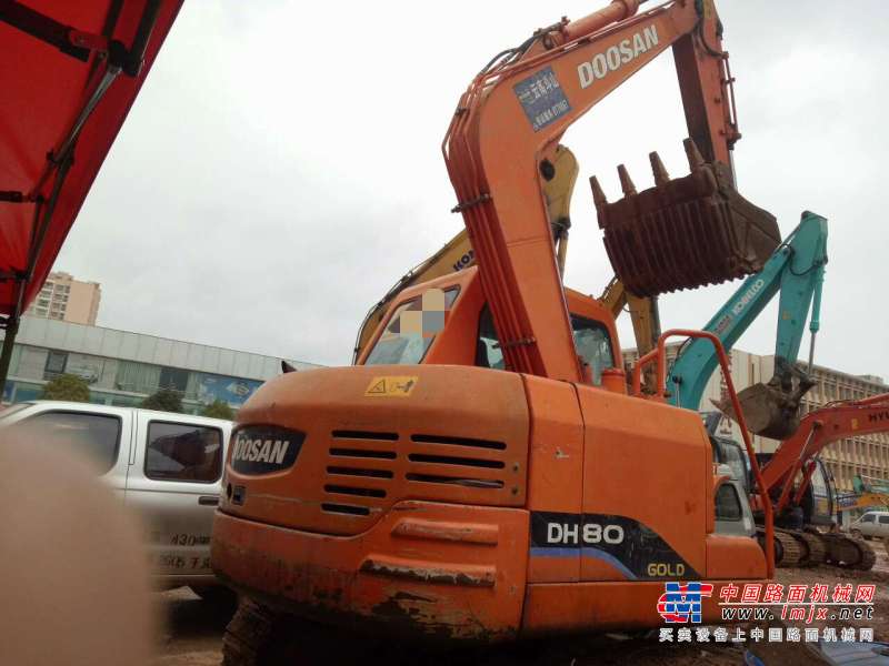 云南出售转让二手3328小时2012年斗山DH80GOLD挖掘机
