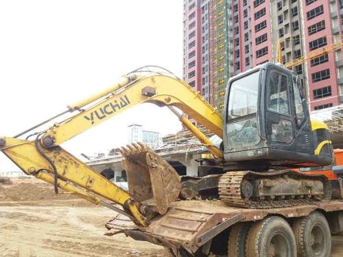 陕西出售转让二手7000小时2011年玉柴YC85挖掘机