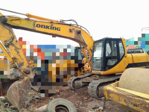 云南出售转让二手6823小时2013年龙工LG6210B挖掘机