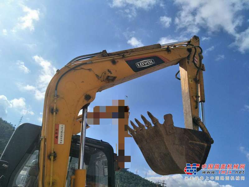 云南出售转让二手4500小时2013年福田雷沃FR80H挖掘机