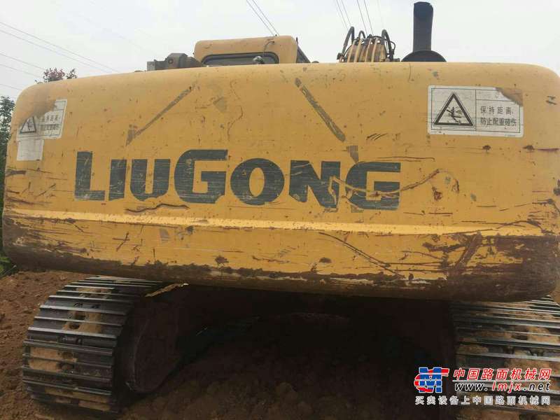山东出售转让二手6000小时2009年柳工CLG225C挖掘机