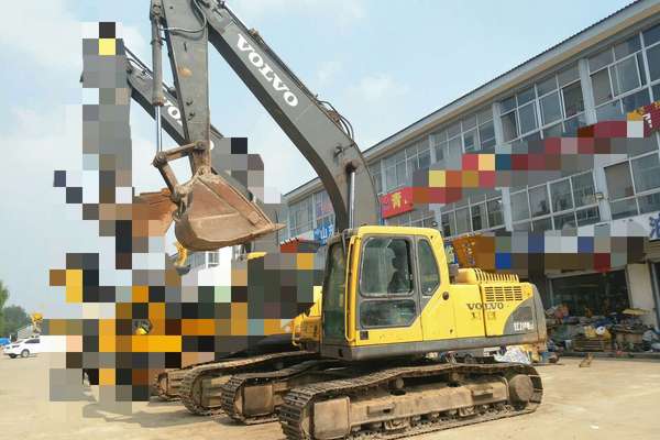 山东出售转让二手9000小时2010年沃尔沃EC210B挖掘机