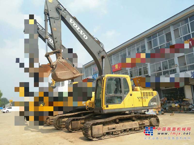 山东出售转让二手9000小时2010年沃尔沃EC210B挖掘机