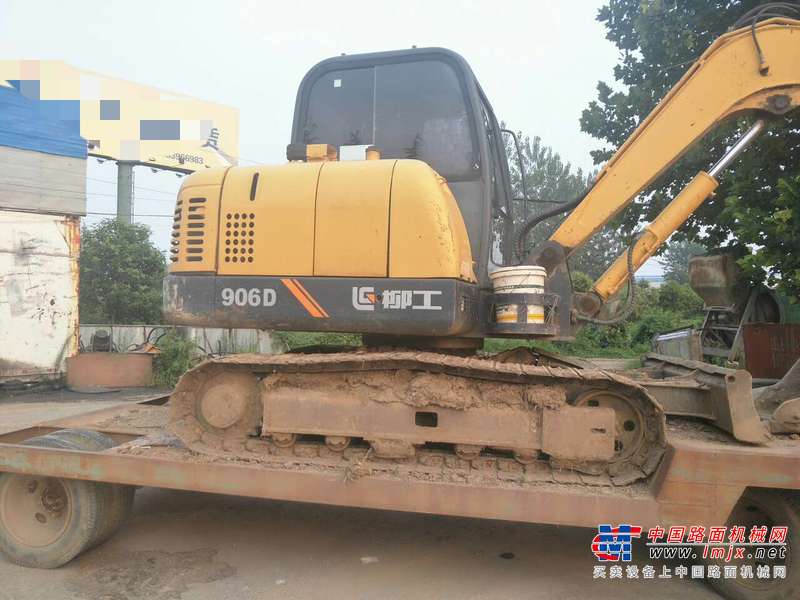 山东出售转让二手10000小时2009年柳工CLG906C挖掘机