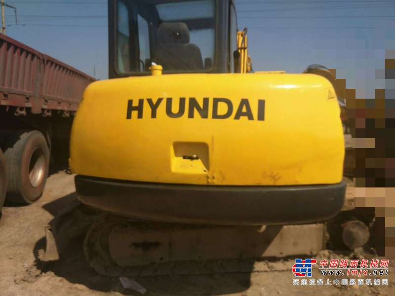 山东出售转让二手12000小时2007年现代R55挖掘机
