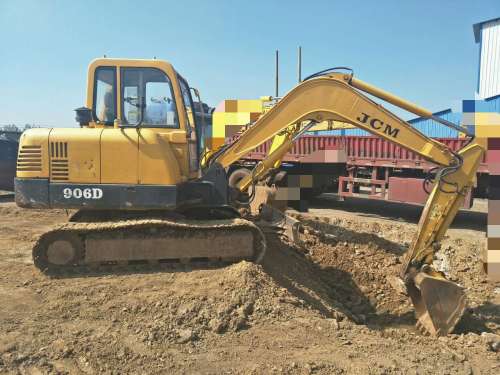 山东出售转让二手7000小时2012年山重建机JCM906D挖掘机