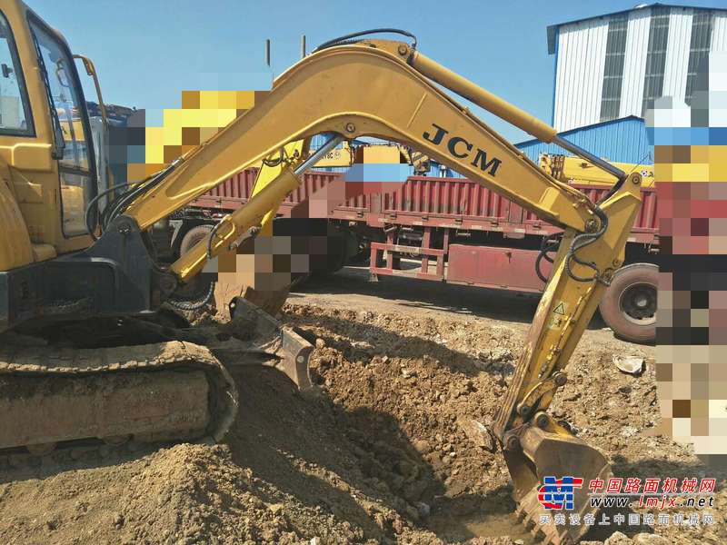 山东出售转让二手7000小时2012年山重建机JCM906D挖掘机