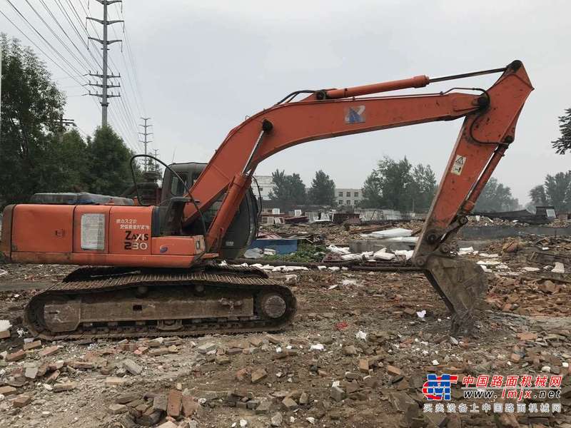 山东出售转让二手11000小时2007年日立ZX200挖掘机