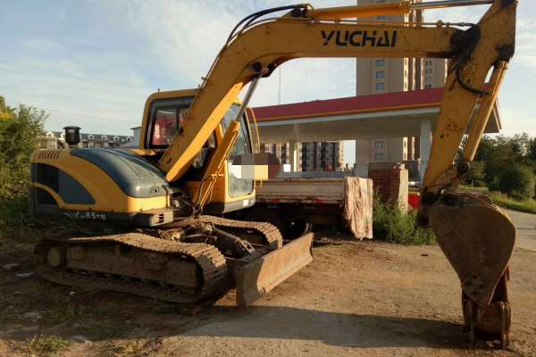 辽宁出售转让二手4000小时2011年玉柴YC85挖掘机
