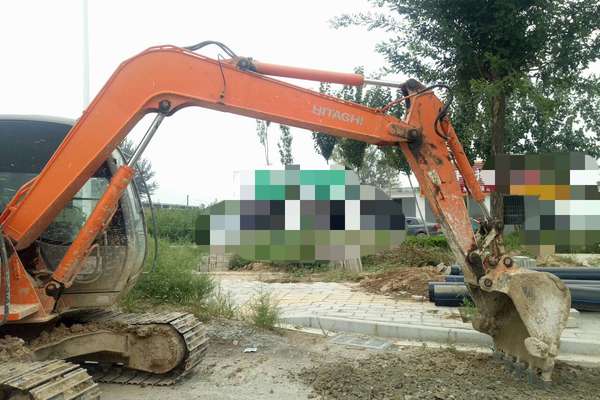 山西出售转让二手8000小时2009年日立ZX70挖掘机