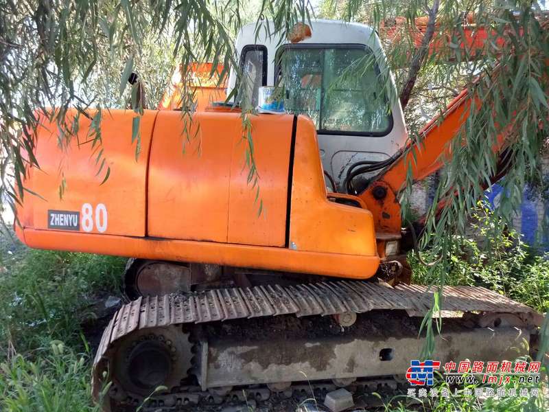 黑龙江出售转让二手8000小时2008年振宇ZY80挖掘机