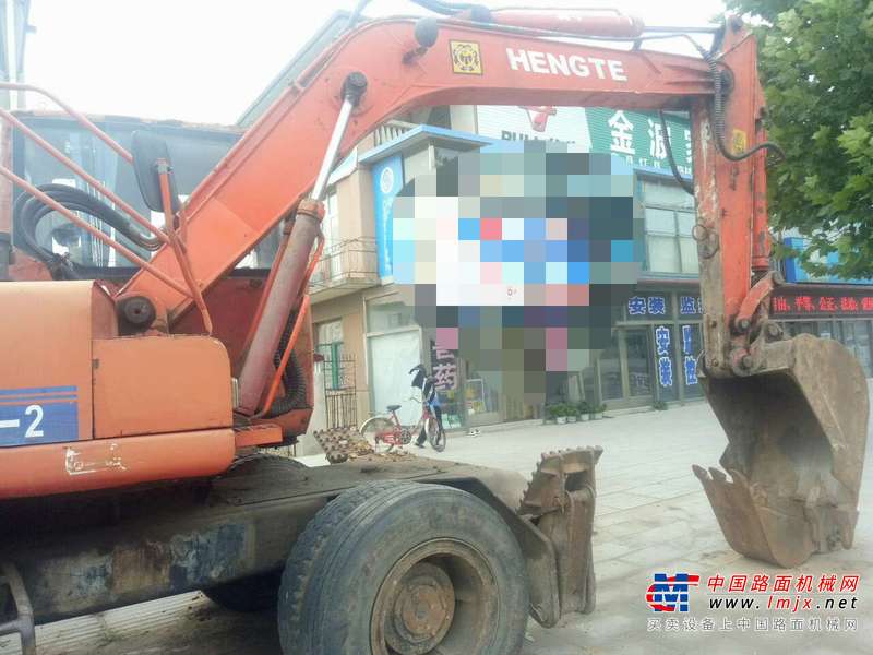 辽宁出售转让二手3000小时2008年恒特重工轮挖HTL120挖掘机
