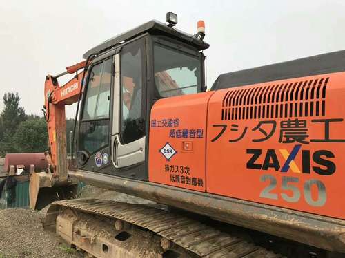 河北出售转让二手7200小时2010年日立ZX250K挖掘机