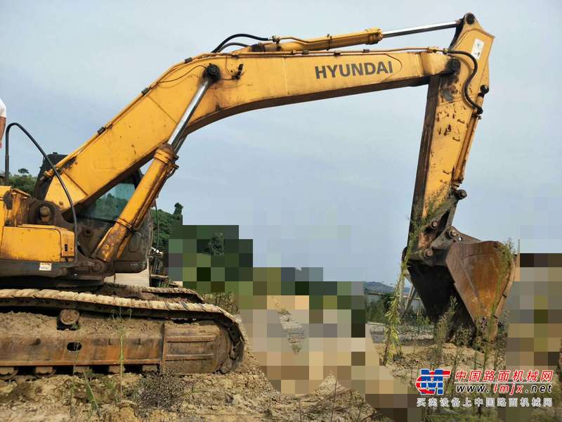 四川出售转让二手8545小时2013年现代R455LC挖掘机