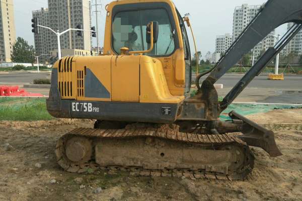 山东出售转让二手9000小时2011年沃尔沃EC55BPRO挖掘机