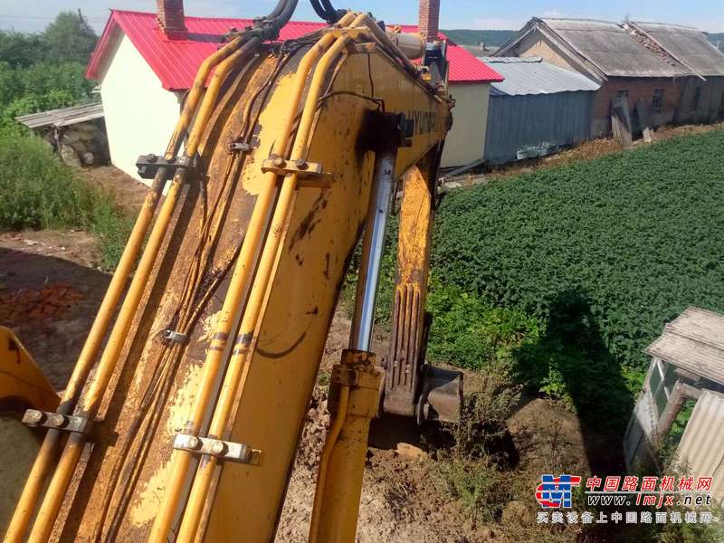 黑龙江出售转让二手10000小时2007年现代R225LC挖掘机