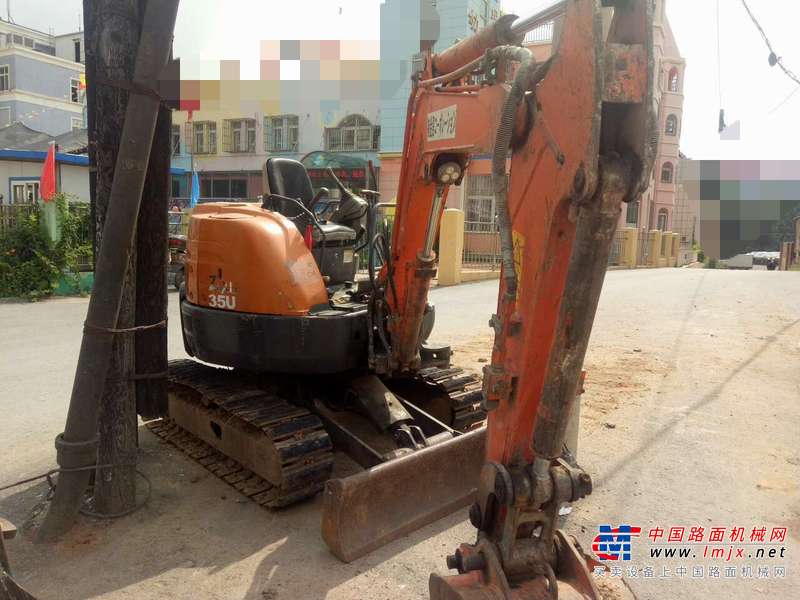 辽宁出售转让二手10000小时2005年日立ZX35U挖掘机