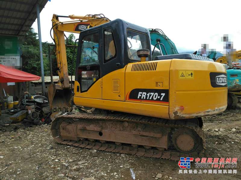 云南出售转让二手4300小时2013年福田雷沃FR150挖掘机
