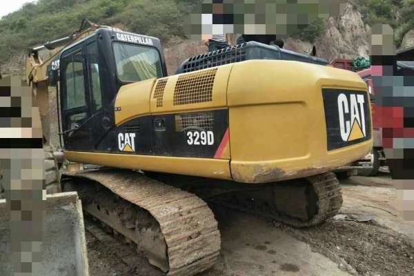 云南出售转让二手7562小时2010年卡特彼勒329D挖掘机