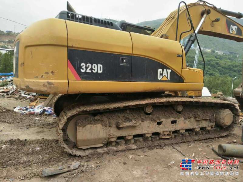 云南出售转让二手7562小时2010年卡特彼勒329D挖掘机
