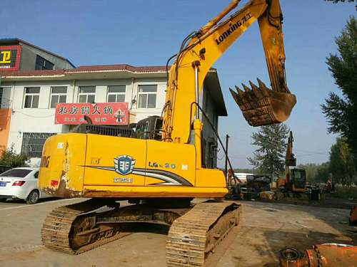 山西出售转让二手9600小时2012年龙工LG6235挖掘机