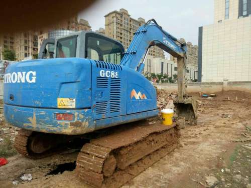 安徽出售转让二手6800小时2012年山重建机GC88挖掘机