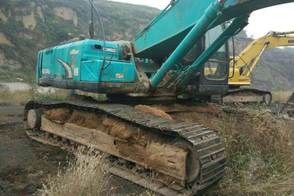 山西出售转让二手6851小时2012年神钢SK350LC挖掘机