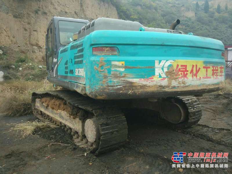 山西出售转让二手6851小时2012年神钢SK350LC挖掘机