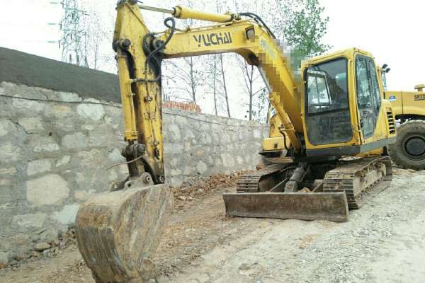 陕西出售转让二手8000小时2008年玉柴YC85挖掘机