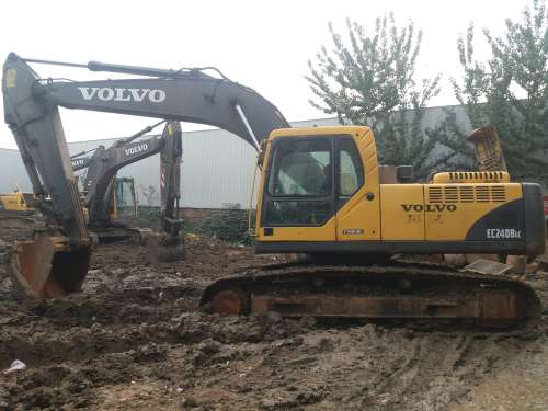 陕西出售转让二手4600小时2012年沃尔沃EC240BLC挖掘机
