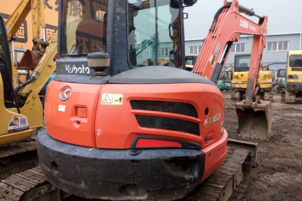 北京出售转让二手4600小时2013年久保田KX163挖掘机