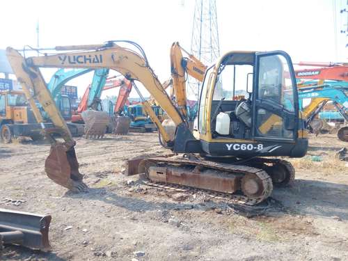 北京出售转让二手7600小时2011年玉柴YC60挖掘机