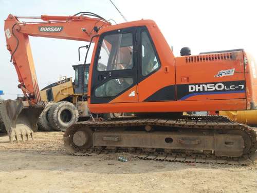 陕西出售转让二手3850小时2012年斗山DH150LC挖掘机