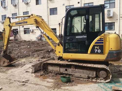 陕西出售转让二手5100小时2012年小松PC56挖掘机
