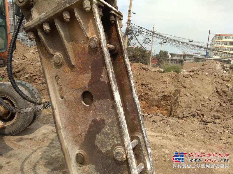 山西出售转让二手4500小时2007年斗山轮挖DH150W挖掘机