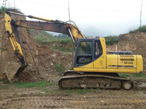 陕西出售转让二手2700小时2011年力士德SC220挖掘机