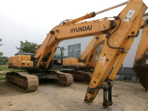 辽宁出售转让二手4300小时2009年现代R335LC挖掘机