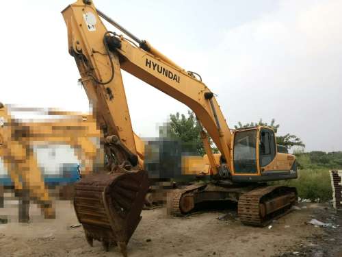 辽宁出售转让二手4500小时2012年现代R335LC挖掘机