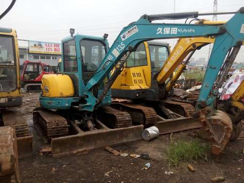 北京出售转让二手7653小时2007年久保田KX155挖掘机