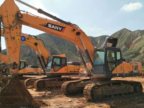 甘肃出售转让二手4300小时2014年三一重工SY285C挖掘机