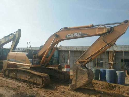 陕西出售转让二手3900小时2010年凯斯CX240B挖掘机