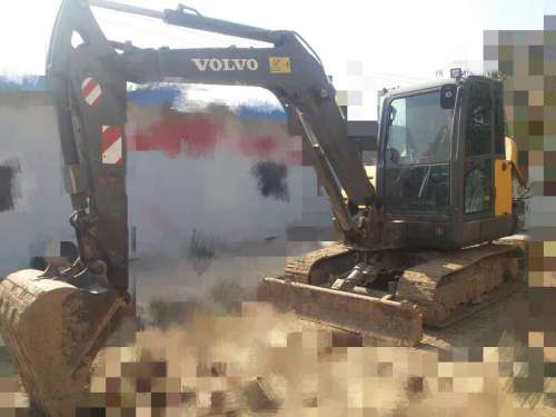 陕西出售转让二手4300小时2013年沃尔沃EC60C挖掘机